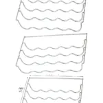 Ignis Fridge Wine Bottle Rack Insert – 457×290×70 mm Shelf