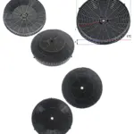 IKEA Cooker Hood Carbon Filter Set – 2 Pack Replacement for Vent