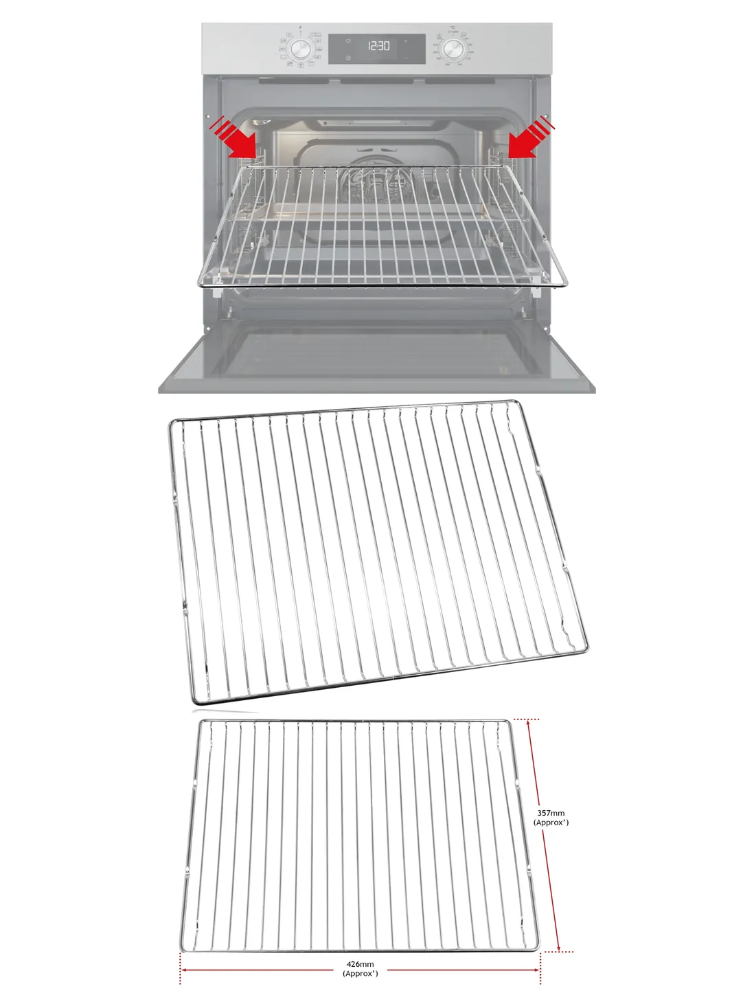 IKEA Oven Grill Shelf – 426×357 mm Rack (FDOV8/2) – Model 101-562-08
