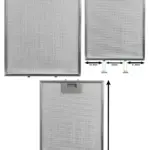 IKEA Range Hood Grease Filter Replacement Metal Mesh 305x267mm