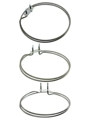 Indesit 2500W Fan Oven Heating Element – 2‑Turn Replacement Part