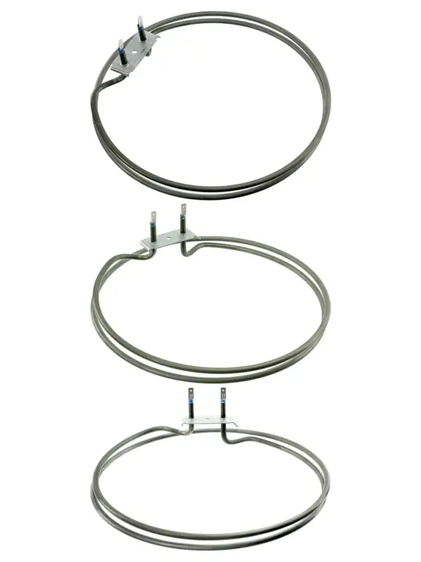 Indesit 2500W Fan Oven Heating Element – 2‑Turn Replacement Part