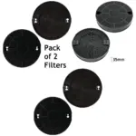 Indesit Cooker Hood Carbon Filter – 2 Pack for Kitchen Vent