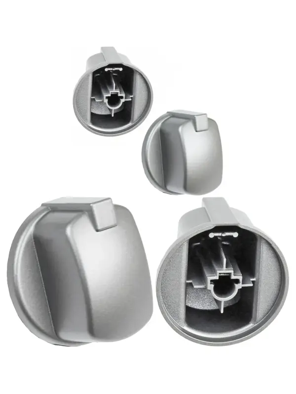 Indesit FIM Oven Control Knob Replacement – Silver/Inox