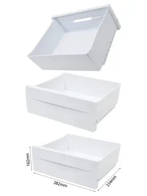 Indesit Fridge Freezer Middle Drawer Replacement for INCB310UK/320I/320AI