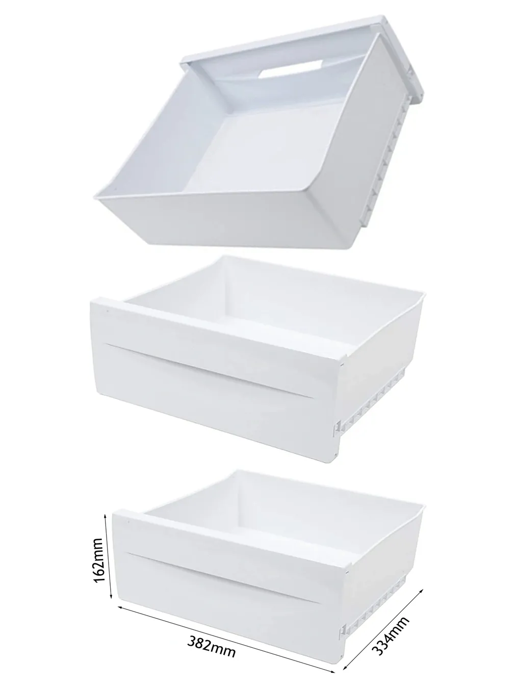 Indesit Fridge Freezer Middle Drawer Replacement for INCB310UK/320I/320AI