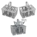 Indesit Hotpoint Dishwasher Grey Cutlery Basket – Replacement Rack
