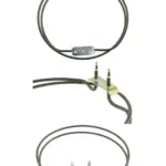 Indesit Oven Heater Element 2500W Dual Turn Replacement