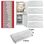Indesit Plastic Drawer Front Handle CA55 CAA55 NCA55 Fridge – 4 Pack