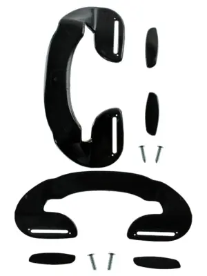 Indesit Refrigerator Door Handle – Black, 190mm, Adjustable Ergonomic