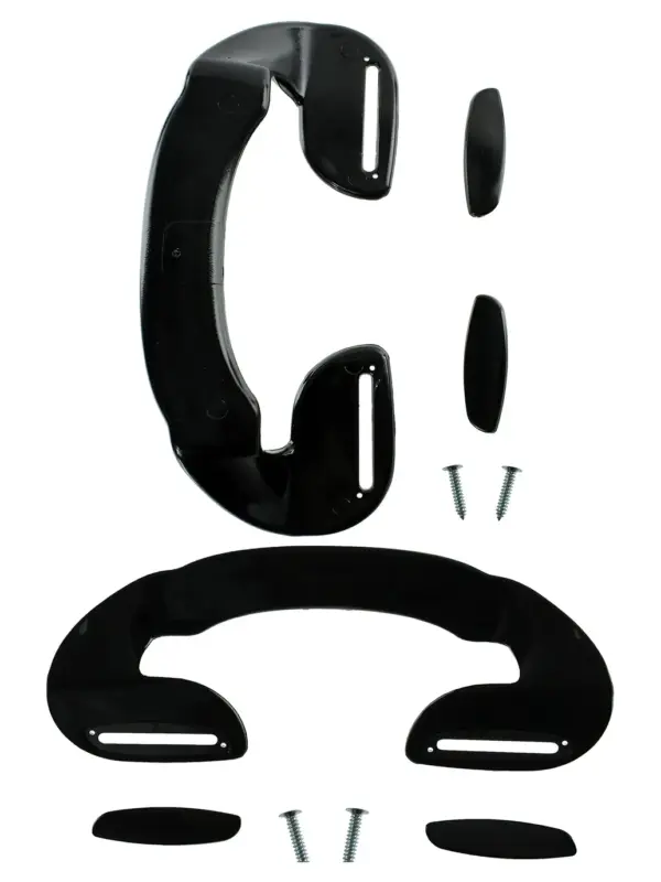 Indesit Refrigerator Door Handle – Black, 190mm, Adjustable Ergonomic