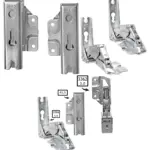 Integrated Left & Right Door Hinge Pair for Fridge/Freezer – 3363/3362