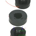 JCB LT24300 Replacement Line Spool – Heavy‑Duty Grass Trimmer Cord