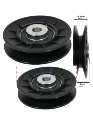 John Deere Idler Pulley V for G110, L100-L130 Lawn Mowers - GX20286
