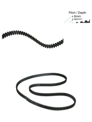 John Deere LR155 LR175 Ride On Mower Timing Belt Replacement
