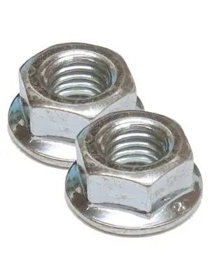 JONSERED Chainsaw Guide Bar Screw Nuts M6 & M8 – Pack of 2