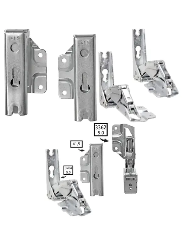 Juno Fridge Door Hinge Pair – Integrated Left & Right