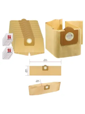 Karcher Dust Bags for NT27-NT72 & AB27/K2001/K3011 – Pack of 10