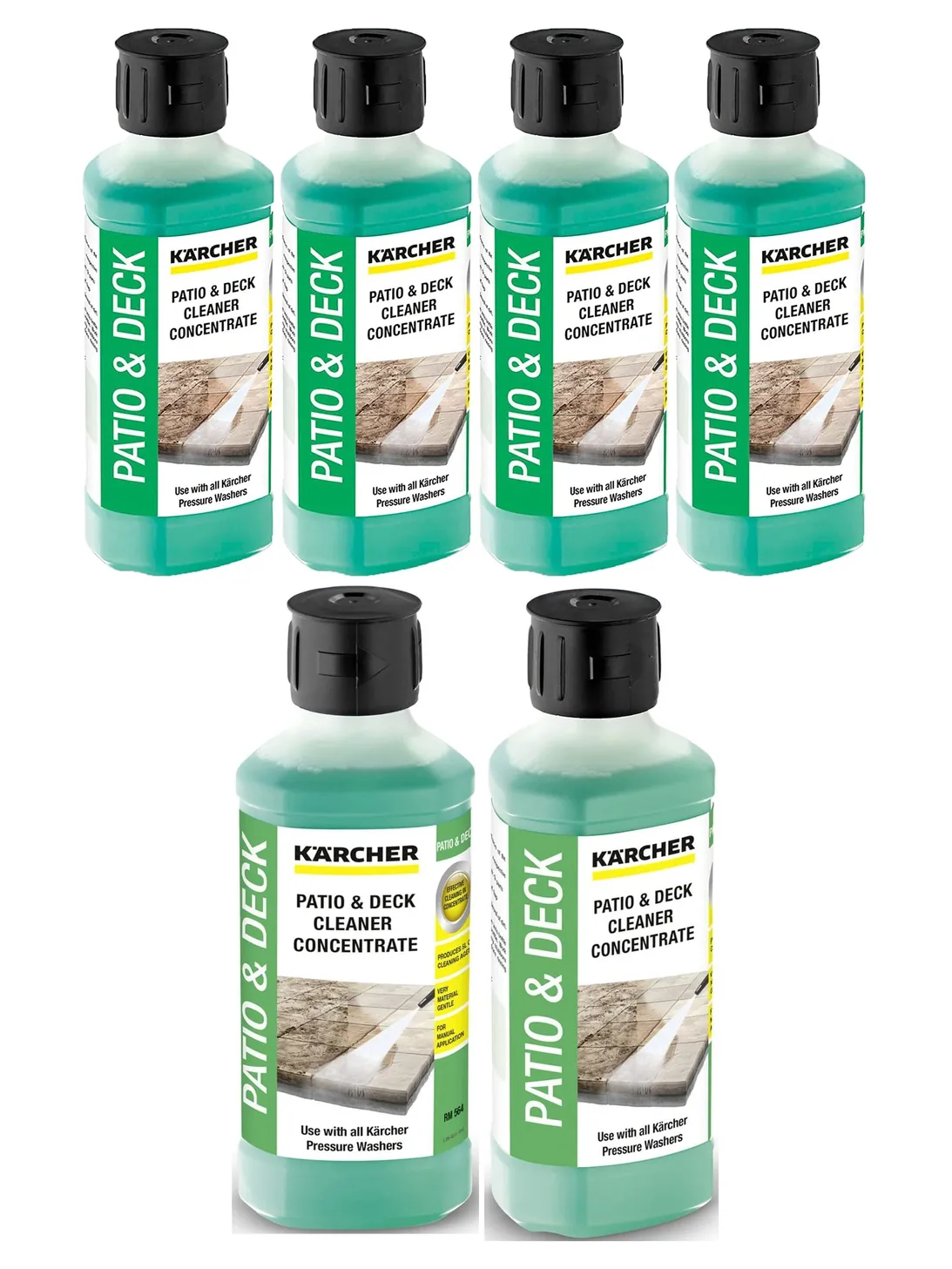 Karcher Patio & Deck Pressure Washer Cleaner – 5L Pack of 4