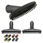 Karcher SC1 Steam Cleaner Brush Nozzle Kit – 4 Nylon & 4 Brass Nozzles