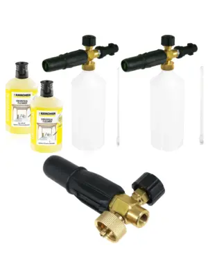 Karcher Snow Foam Spray Bottle 2-Pack – 3-in-1 Car & Bike Cleaner