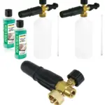 Karcher Snow Foam Spray Bottle and Patio Deck Cleaner Detergent 2 Pack