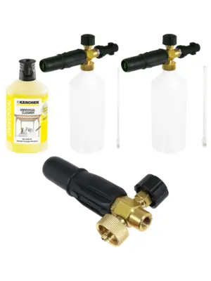 Karcher Snow Foam Spray Bottle with Plug‑n‑Clean Universal Detergent