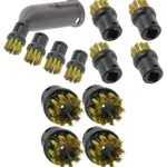 Karcher Steam Cleaner Jet Spray Nozzle & Wire Brush Set for SC1‑SC5