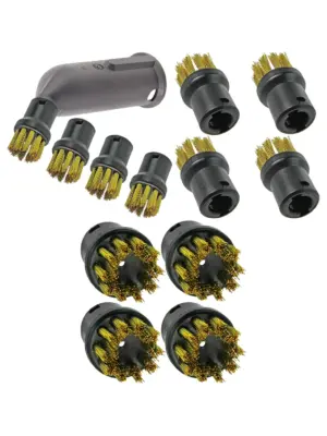 Karcher Steam Cleaner Jet Spray Nozzle & Wire Brush Set for SC1‑SC5