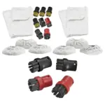 Karcher Steam Cleaner Terry Cover & Brush Set for SC Series & SI
