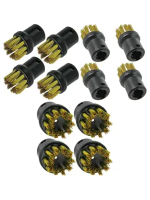 Karcher Steam Cleaner Wire Brush Set - 4 Detail Attachments