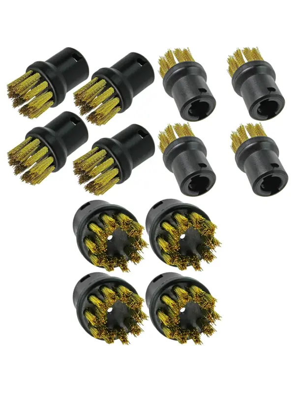 Karcher Steam Cleaner Wire Brush Set - 4 Detail Attachments