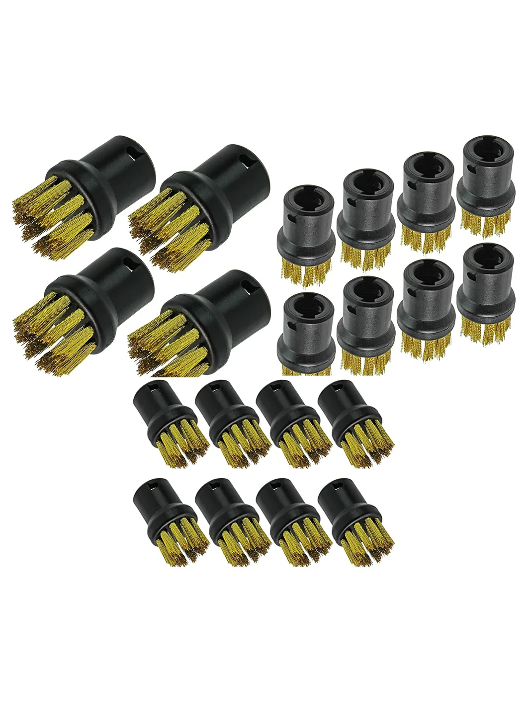 Karcher Steam Cleaner Wire Brush Set – 8 Detail Attachments