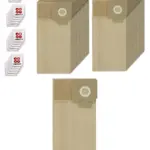 Karcher Vacuum Dust Bags for CV30/38/48 Upright, 20 Pack + Fresheners