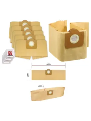 Karcher Vacuum Dust Bags Pack of 5 for NT series & AB27/K2001/K3011