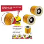 Karcher Vacuum Filter Cartridge (2 pcs) – fits WD3370/A2504/A2654/A223