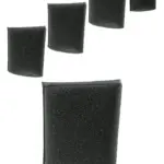 Karcher Vacuum Foam Filter Sponge Pouch – Wet/Dry Insert, 3‑Pack