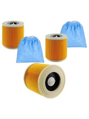 Karcher WD2/WD3 Wet‑Dry Vacuum Replacement Filter Bag – Cartridge