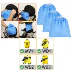 Karcher Wet/Dry Vacuum Filter Bags – Fits MV1, WD1-3 – Pack of 3