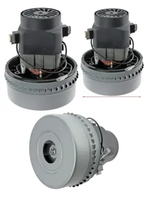 Karcher Wet Dry Vacuum Motor 1200W 2‑Stage Bypass, 5.7mm Shaft, 230V