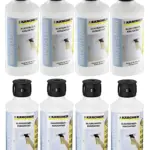 Karcher Window Vacuum Cleaner + 4 x 500ml Glass Cleaning Detergent