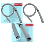 Kenwood 21mm Straight Dishwasher Drain Hose for KDW45/KDW60/KID45/KID60
