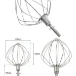 Kenwood 6‑Wire Balloon Whisk – compatible with KVC30 to KVC85