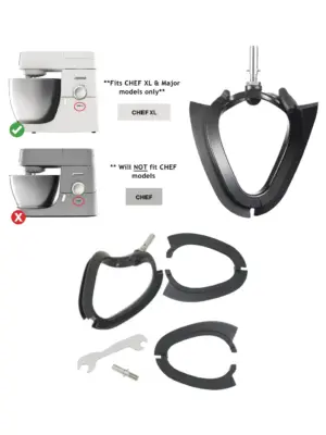 Kenwood Chef XL Flexible Creaming Beater Attachment (AT502) – 713800