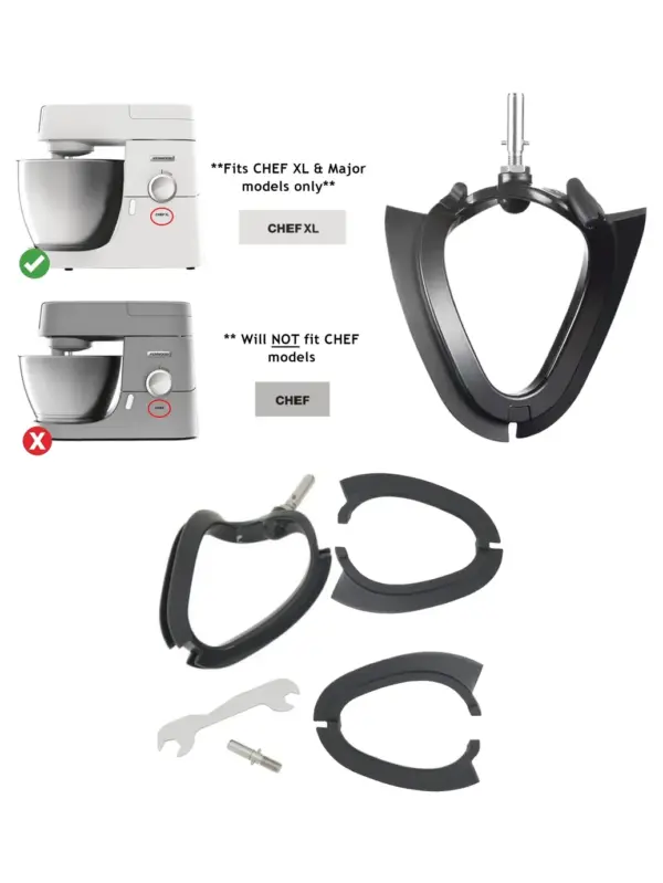 Kenwood Chef XL Flexible Creaming Beater Attachment (AT502) – 713800