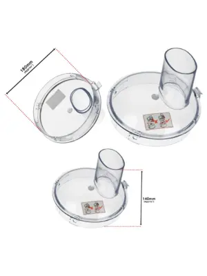 Kenwood Clear Food Processor Bowl Lid – Fits FP480 to FP950
