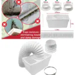 Kenwood Condenser Dryer Vent Box & Hose Kit with Screw Clip