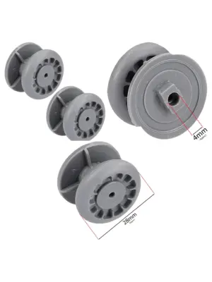 Kenwood Dishbasket Wheel Guide (2 pcs) – Fits KDW45/60, KID45/60