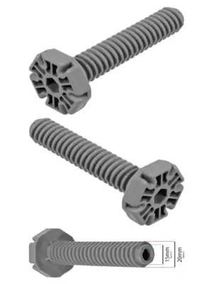 Kenwood Dishwasher Adjustable Foot Screw 110mm Replacement Part
