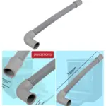 Kenwood Dishwasher Drain Hose 21mm for KDW60/KID60 – Part 673000903015